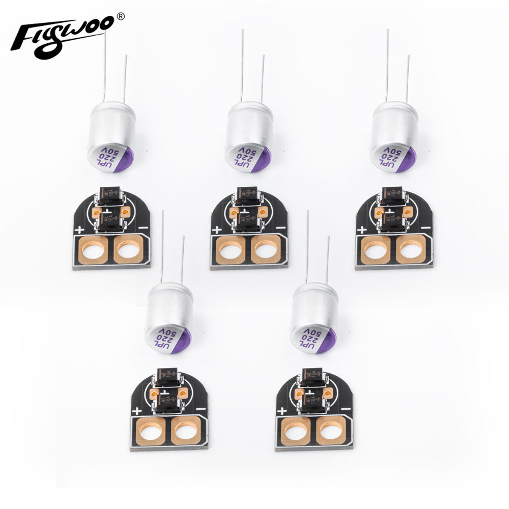 Foxeer Reaper F4 128K 65A Esc - Filtro de Picos de Tensão Flywoo