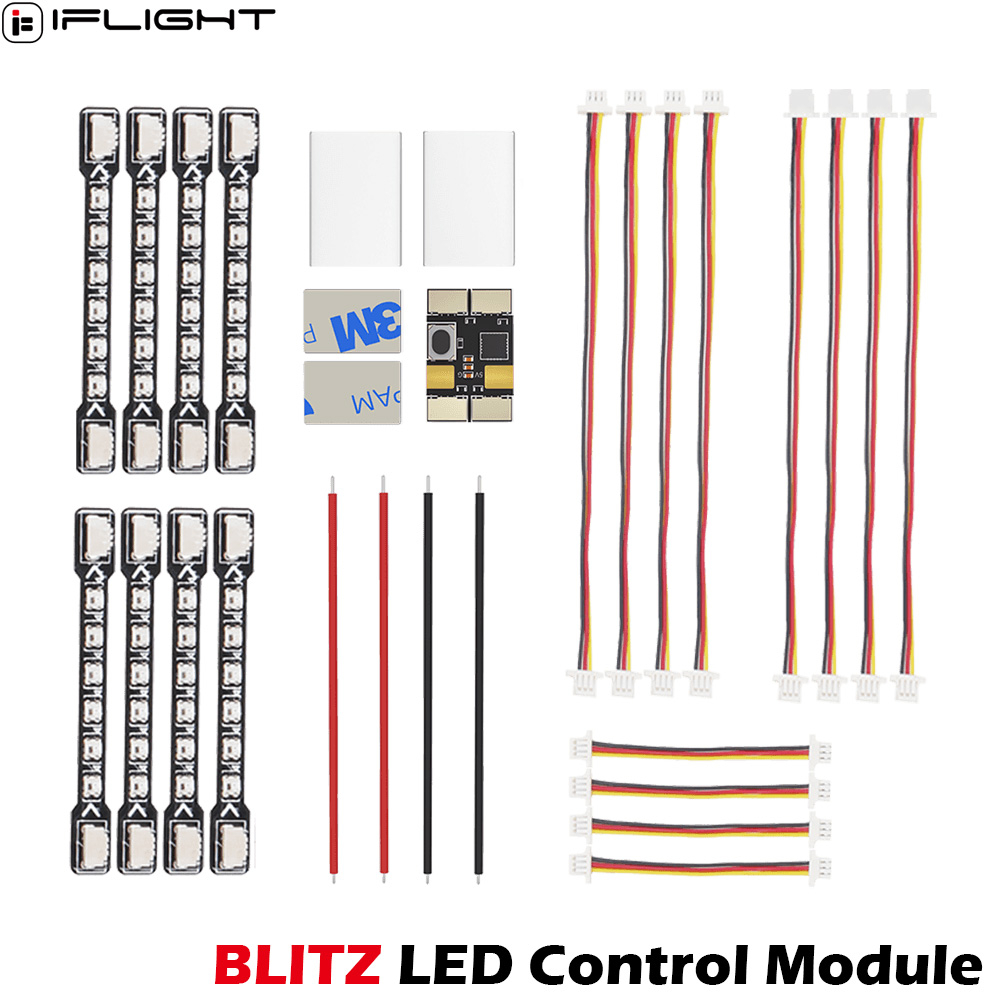 Foxeer Reaper F4 128K 65A Esc - Módulo de Controle LED IFlight BLITZ
