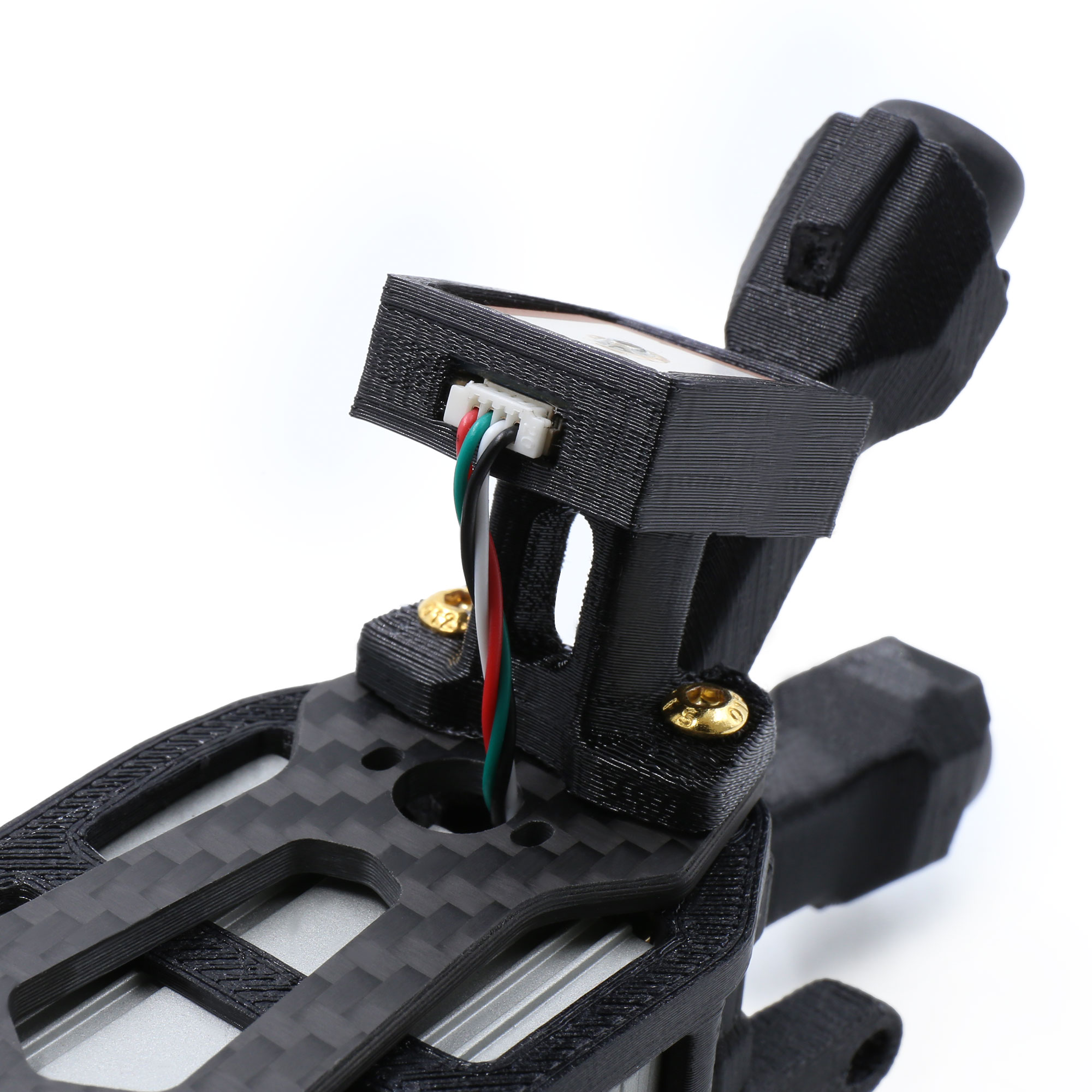 Foxeer Reaper F4 128K 65A Esc - Suporte de Montagem para Módulo GPS
