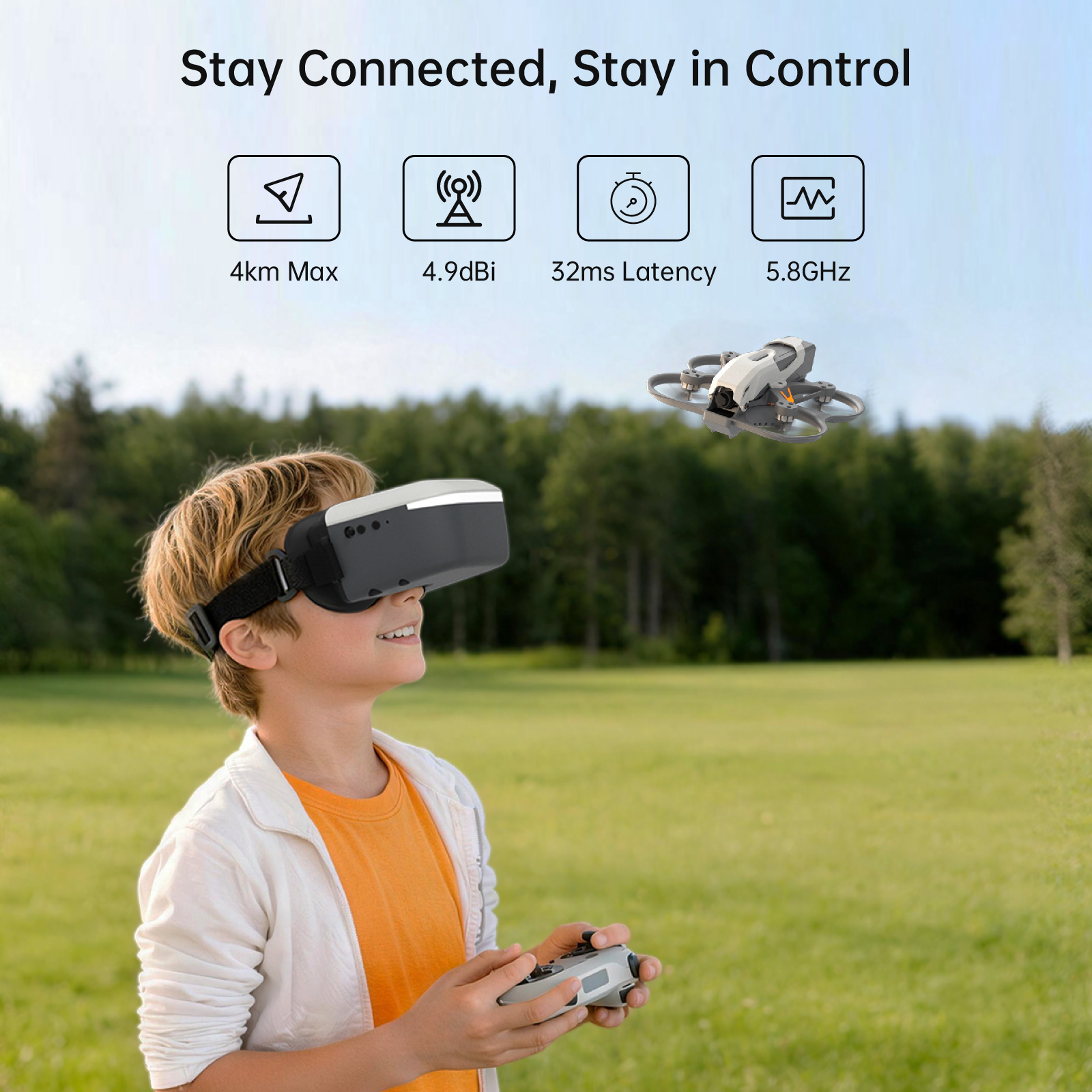 CADDXFPV WALKSNAIL Ascent Ócul - Skyzone Cobra X V2 Fpv Goggles avaliação e preço