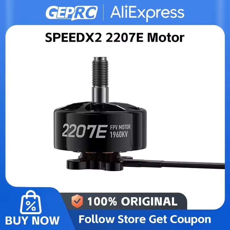 GEPRC SPEEDX2 1/2/4pcs 2207E M - Foxeer Reaper F4 128K 65A Esc avaliação e preço