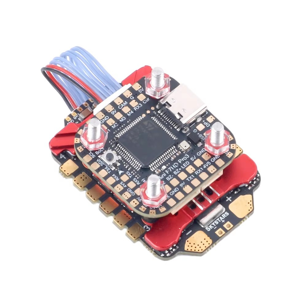 SKYSTARS 20×20 Mini Stack F722 - Foxeer Reaper F4 128K 65A Esc avaliação e preço