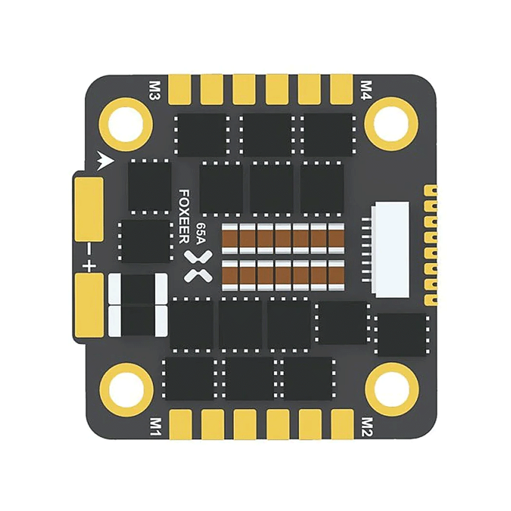 FOXEER Reaper F4 65A ESC BLHel - Foxeer Reaper F4 128K 65A Esc avaliação e preço
