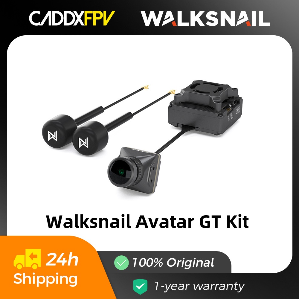 Caddx Walksnail Avatar GT Kit  - Skyzone Cobra X V2 Fpv Goggles avaliação e preço