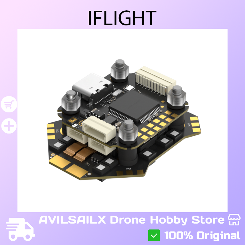 Mini pilha de vôo iFlight Borg - Foxeer Reaper F4 128K 65A Esc avaliação e preço